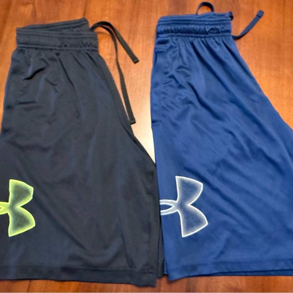 2 Under Armour Boys’ Basketball Shorts S